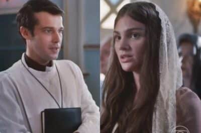 Além da Ilusão: Padre Tenório faz loucura de amor por Olívia (Foto: Reprodução)