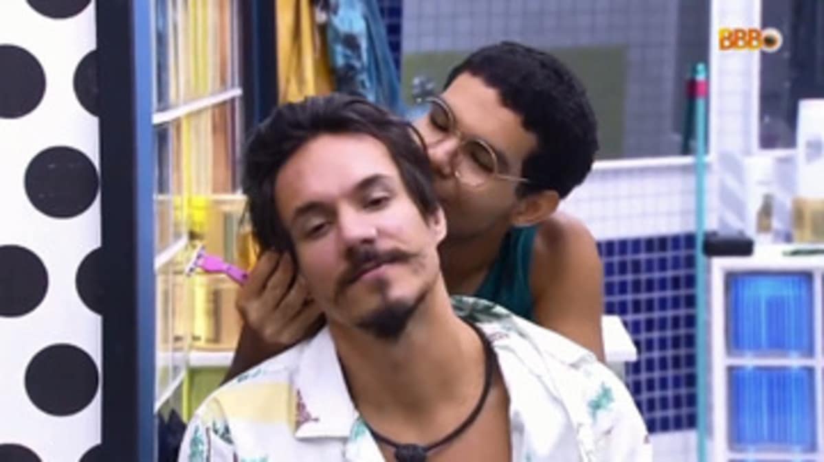 Eliezer e Vinicius no BBB22