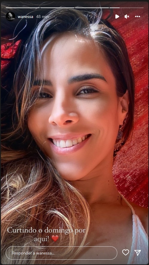 Wanessa Camargo publica selfie (Foto: Reprodução)