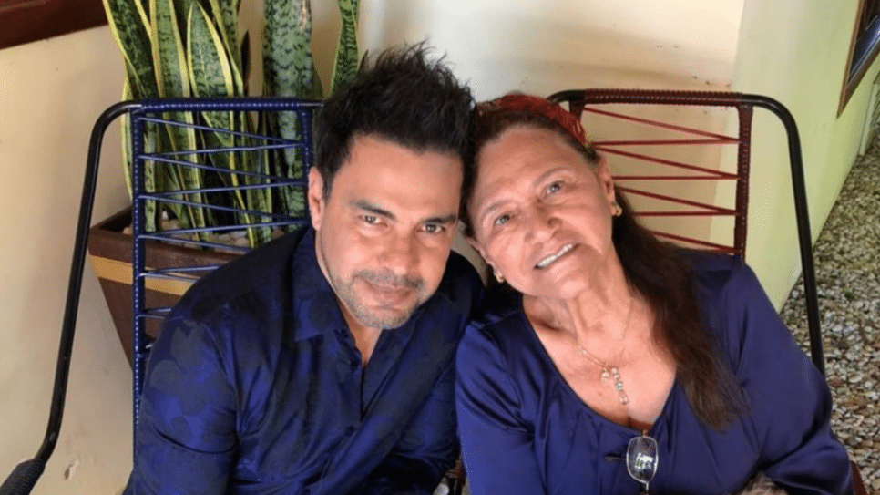 Zezé di Camargo e dona Helena (Foto: Reprodução)