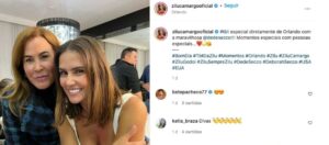 Zilu Godoi publicou foto íntima ao lado de atriz global (Foto: Reprodução / Instagram)