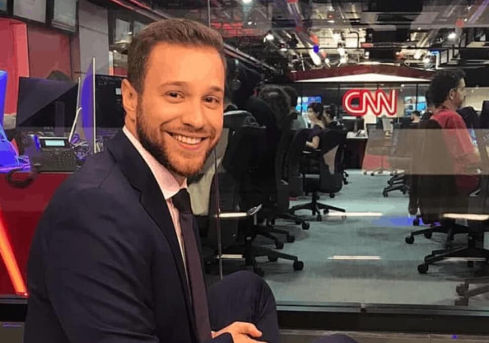Cassius Zeilmann procura trabalho após demissão da CNN, Foto: Reprodução/Internet