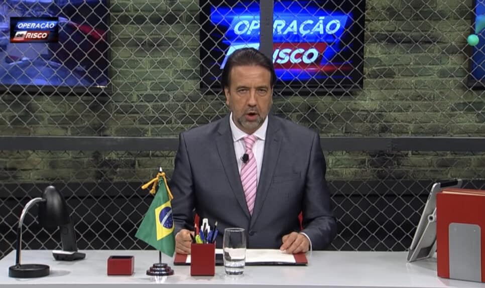 Jorge Lordello é sucesso de audiência no Operação de Risco, Foto: Reprodução/Internet