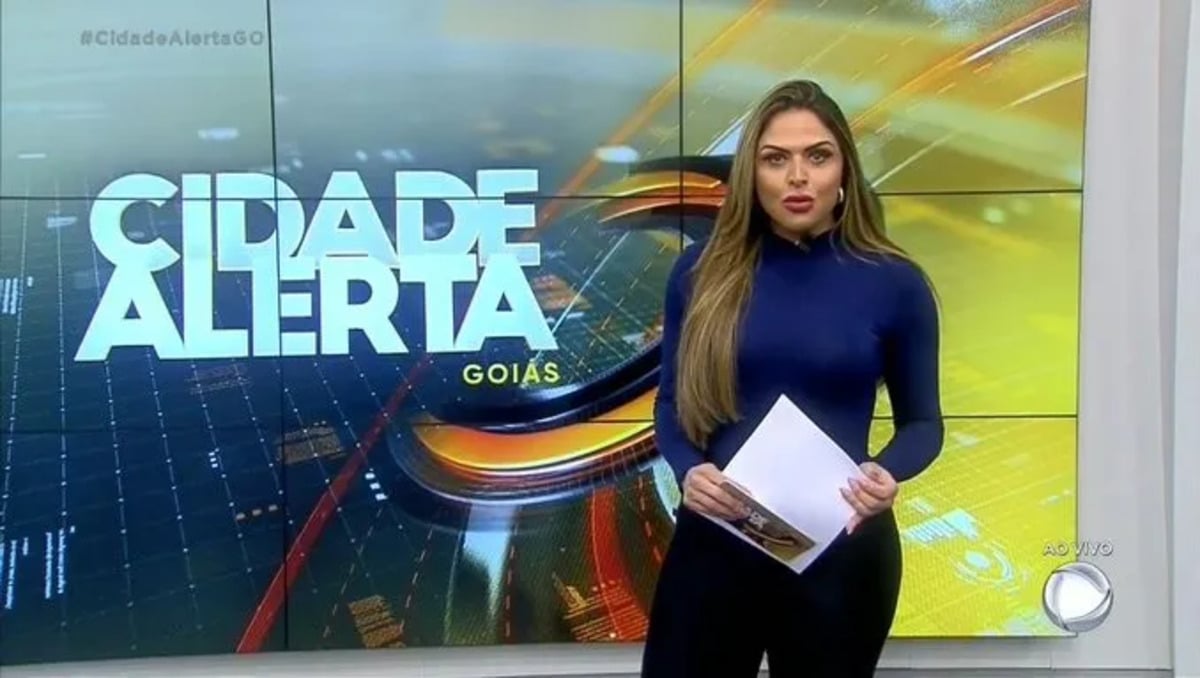 Silvye Alves, no Cidade Alerta Goiás