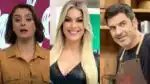 Catia Fonseca, Renata Fan e Edu Guedes vivem guerra na Band (Foto: Reprodução/Montagem)