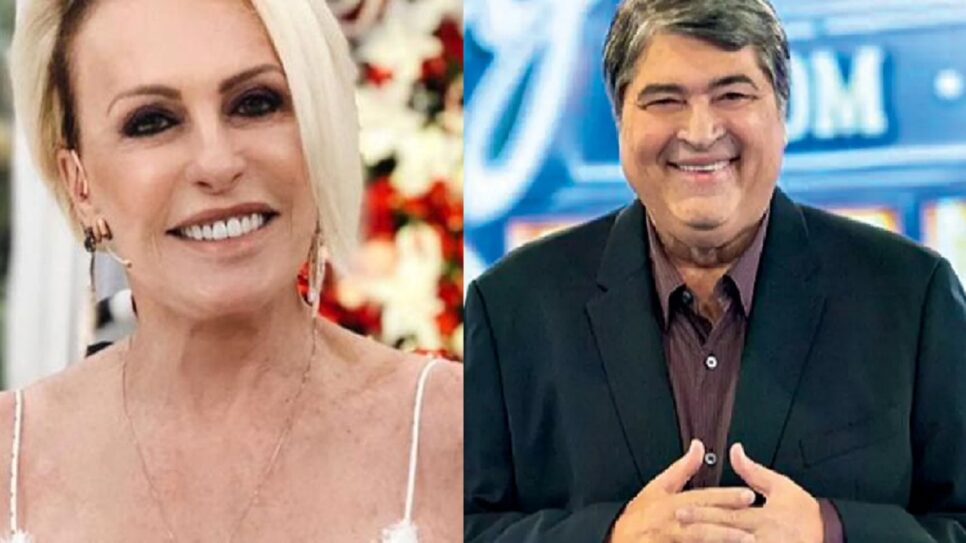 Datena e Ana Maria Braga (Foto: Reprodução)