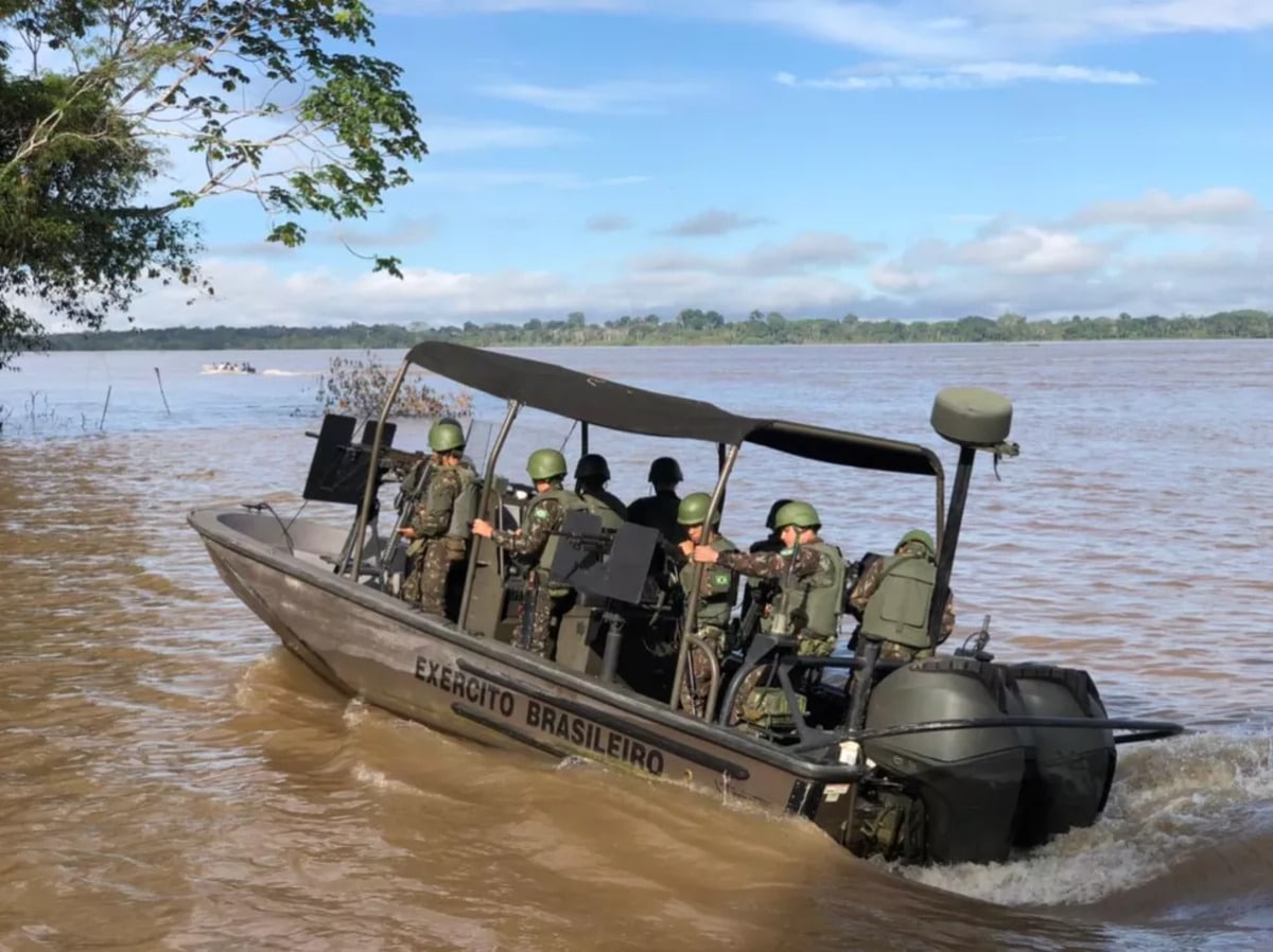 Forças Armadas em busca pelos desaparecidos Dom Phillips e Bruno Pereira