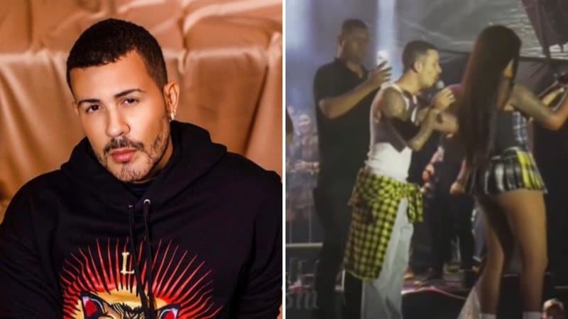 Carlinhos Maia se enfurece em show, xinga e ameaça homem: "Vou tacar no seu c*" (Reprodução)