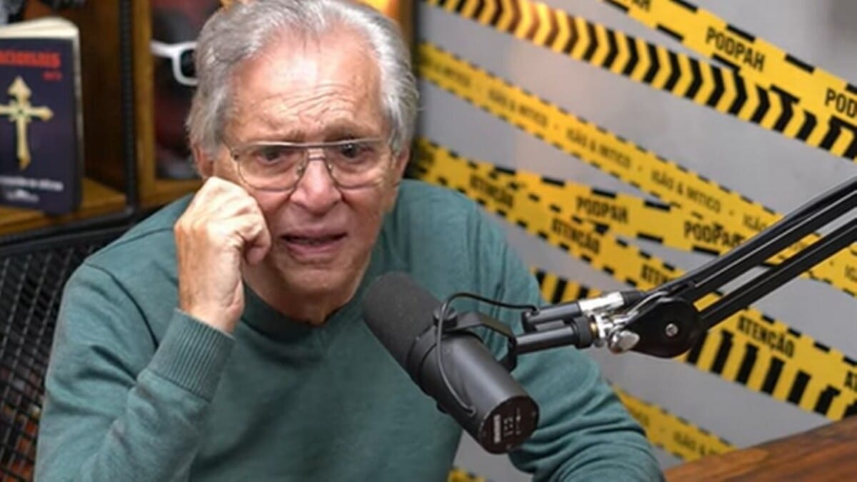 Carlos Alberto de Nóbrega choca ao falar sobre passado na Globo com Renato Aragão (Foto: Reprodução)