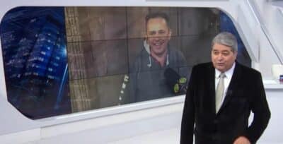 Datena recebe apoiador de Lula no Brasil Urgente (Foto: Reprodução)