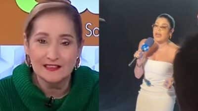 Gkay se revolta, acaba com Sonia Abrão e abandona entrevista (Reprodução)