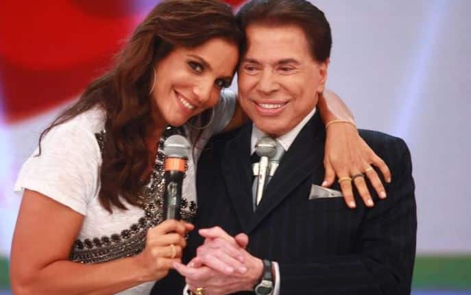 Ivete Sangalo e Silvio Santos (Foto: Reprodução)