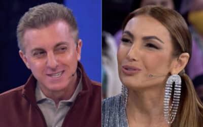 Luciano Huck expõe trauma antigo de Patrícia Poeta ao vivo: “Ela morre de medo” (Reprodução)