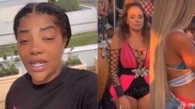 Imagem do post Ludmilla manda recado ao ver Daniela Mercury secando Brunna Gonçalves: “Eu te entendo”