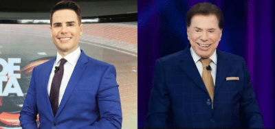 Luiz Bacci e Silvio Santos  (Foto: Reprodução)