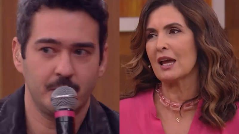 Marcos Veras deixa Fátima Bernardes sem graça com “alfinetada” no Encontro (Foto: Reprodução)