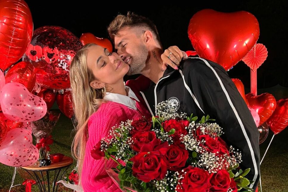 Pedro Rezende e Lais Bianchessi assumem namoro no Dia dos Namorados