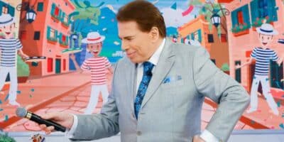 Luís Ricardo revela que Silvio Santos já surtou durante programa Foto: Reprodução
