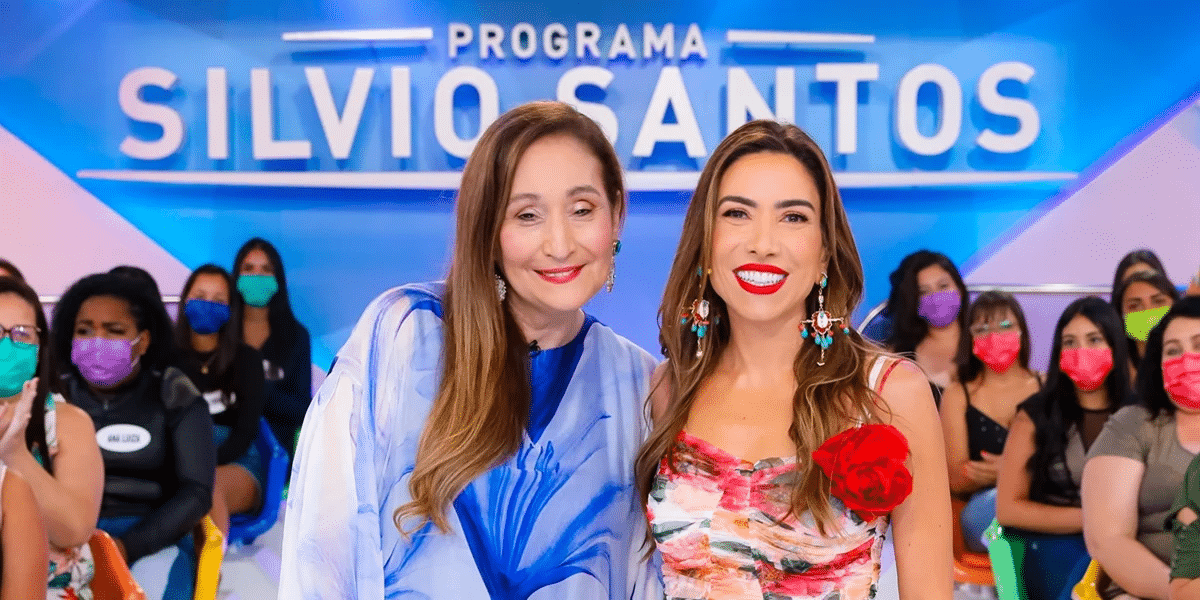 Sonia Abrão e Patrícia Abravanel no Programa Silvio Santos, Foto: Reprodução/Internet