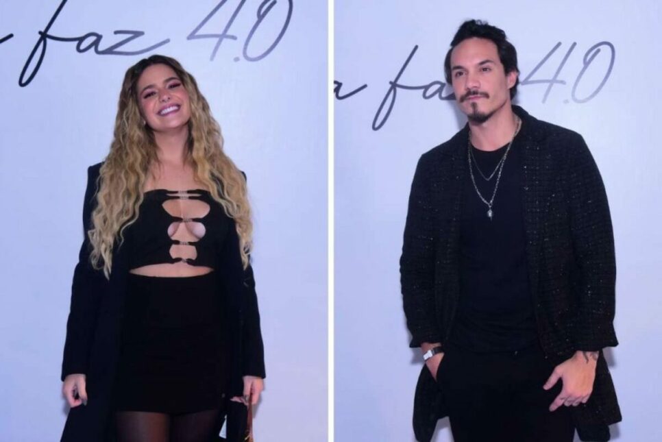 Viih Tube e Eliezer chegam juntos na festa de Simaria