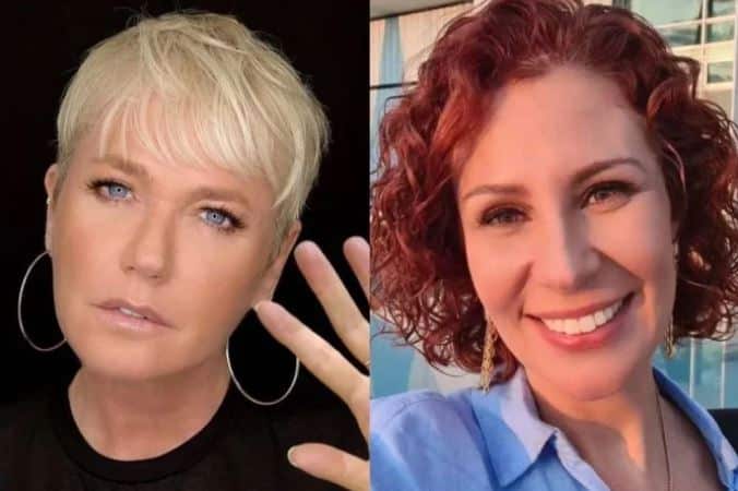 Xuxa Meneghel e Carla Zambelli (Foto: Reprodução)
