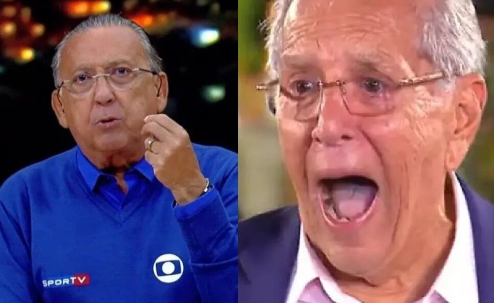 Carlos Alberto e Galvão (Foto: Reprodução)