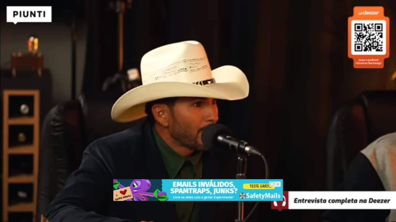 Famoso cantor sertanejo escancara realidade sobre Zezé di Camargo em bate papo (Foto: Reprodução/YouTube)