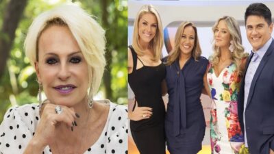 Ex-Hoje em Dia vai para Ana Maria Braga da Globo (Foto: Montagem)