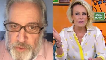 Leão Lobo fala sobre trabalhar com Ana Maria Braga e causa espanto nos fãs da apresentadora do mais Você da Globo (Foto: Reprodução)