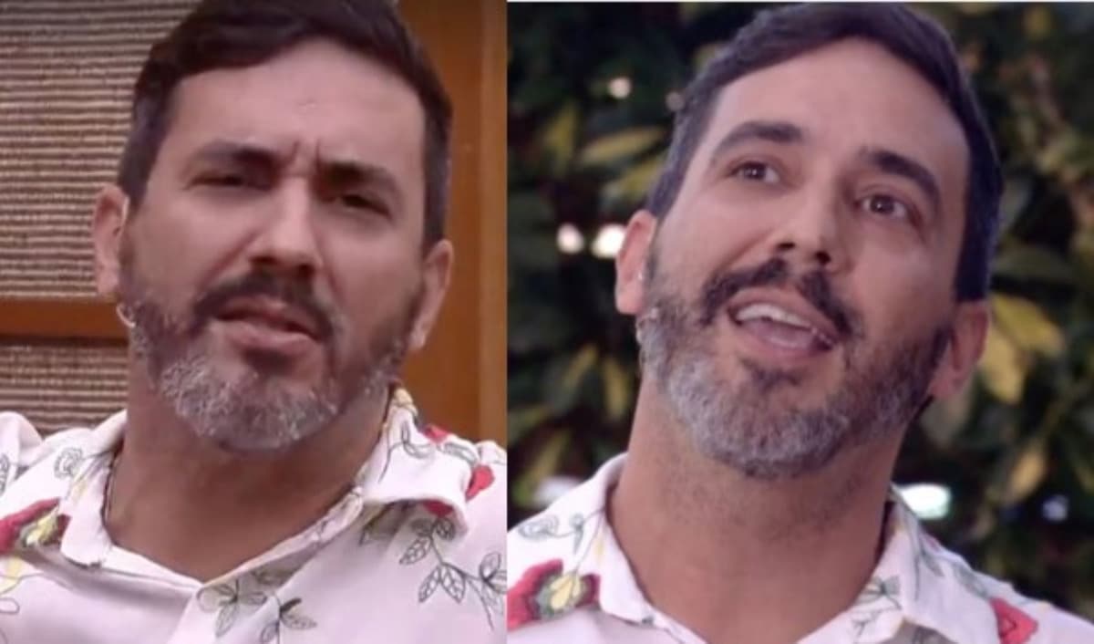 O apresentador André Marques fez um desabafo em sua despedida da Globo no último sábado (02) durante o É de Casa (Foto: Reprodução / Globo)