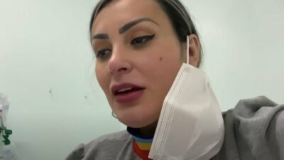 Após briga com o filho, Andressa Urach passa mal e vai às pressas para o hospital: “Muita dor”  (Reprodução)