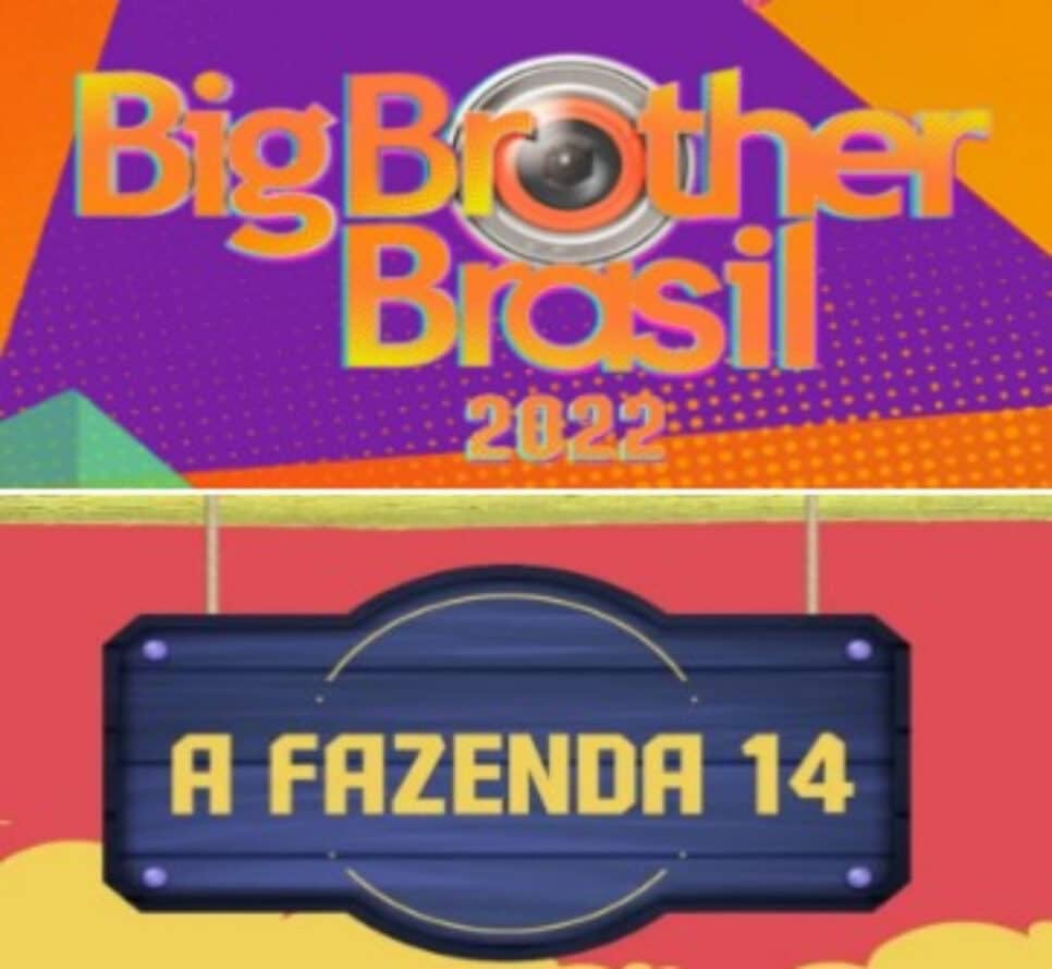 BBB22 x A Fazenda (Foto: Reprodução)