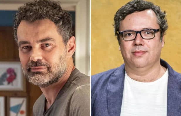 Carmo Dalla Vecchia e João Emanuel Carneiro (Foto: Reprodução)