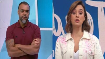Catia Fonseca e Denilson (Foto: Reprodução)