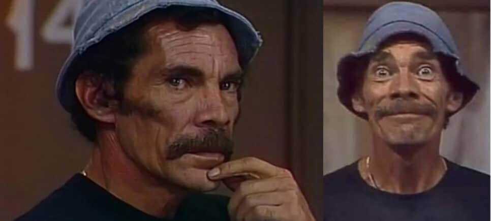 O ator mexicano Ramón Valdés é sucesso no mundo todo pelo seu trabalho no seriado Chaves, onde ele deu vida ao personagem Seu Madruga (Foto: Reprodução / Internet)