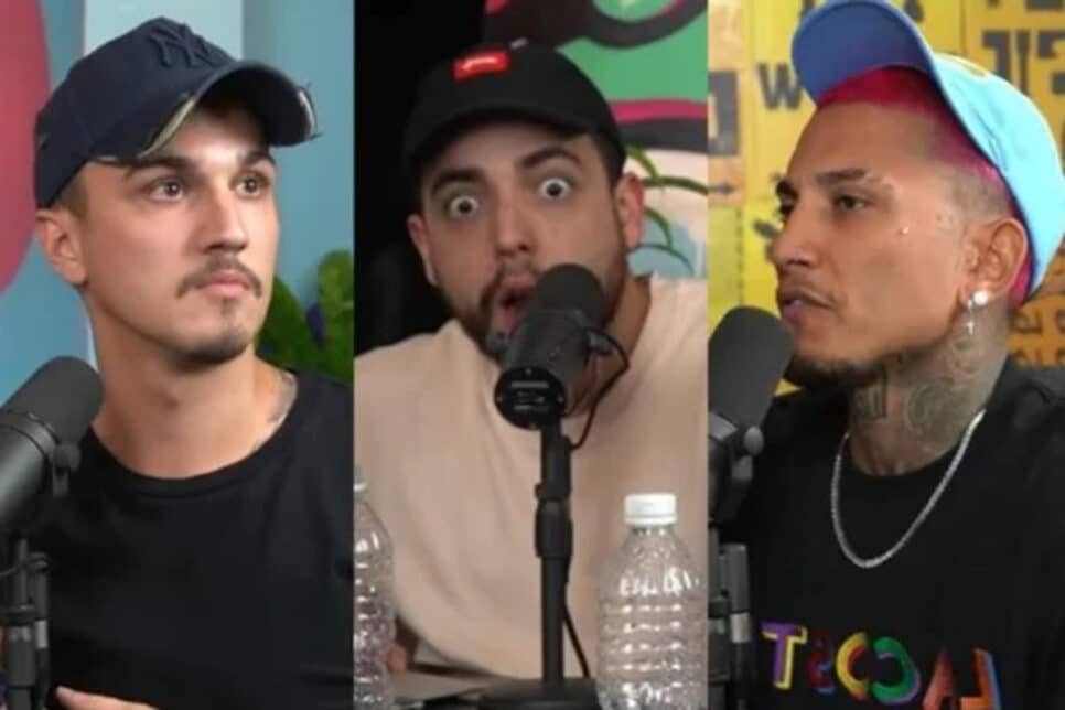 Podcast de Christian Figueiredo e Lucas Selfie acaba em briga com Dynho Alves, Foto: Reprodução/Internet
