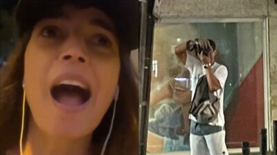 Emanuelle Araújo se revolta após ser fotografada e desdenha de paparazzo: 