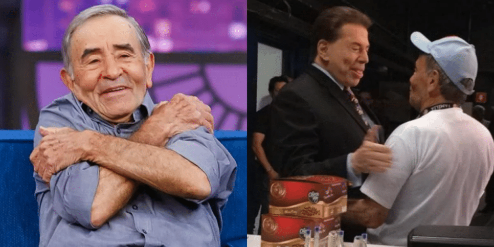Ivo Holanda e Silvio Santos (Foto: Reprodução)
