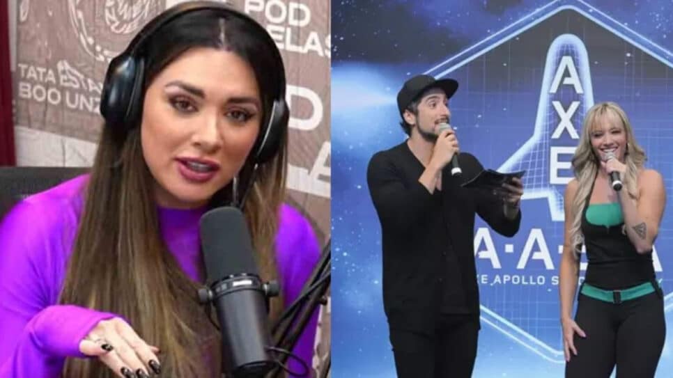 Juju Salimeni trabalhou no programa Legendários ao lado de Marcos Mion de 2011 a 2017 (Foto: Reprodução / Internet)