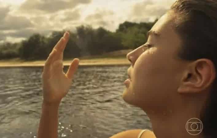 Juma (Alanis Guillen) em Pantanal (Foto: Reprodução)