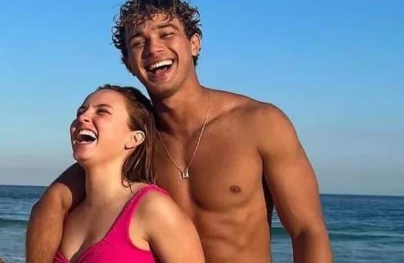 Larissa Manoela e André Luiz Frambach (Foto: Reprodução)