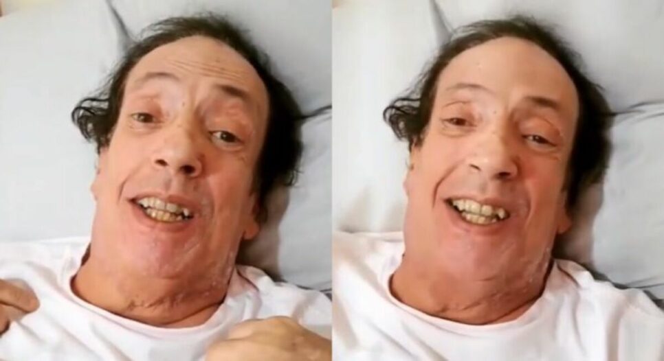 Marcos Oliveira, o Beiçola, agradece equipe médica e pede ajuda, Foto: Reprodução/Internet