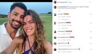 Mariana Goldfarb e Cauã Reymond em viagem romântica para a Itália (Foto: Reprodução / Instagram)