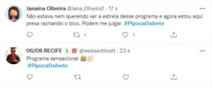 Pipoca da Ivete ganhou elogios de uns e críticas de outros internautas (Foto: Reprodução / Twitter)