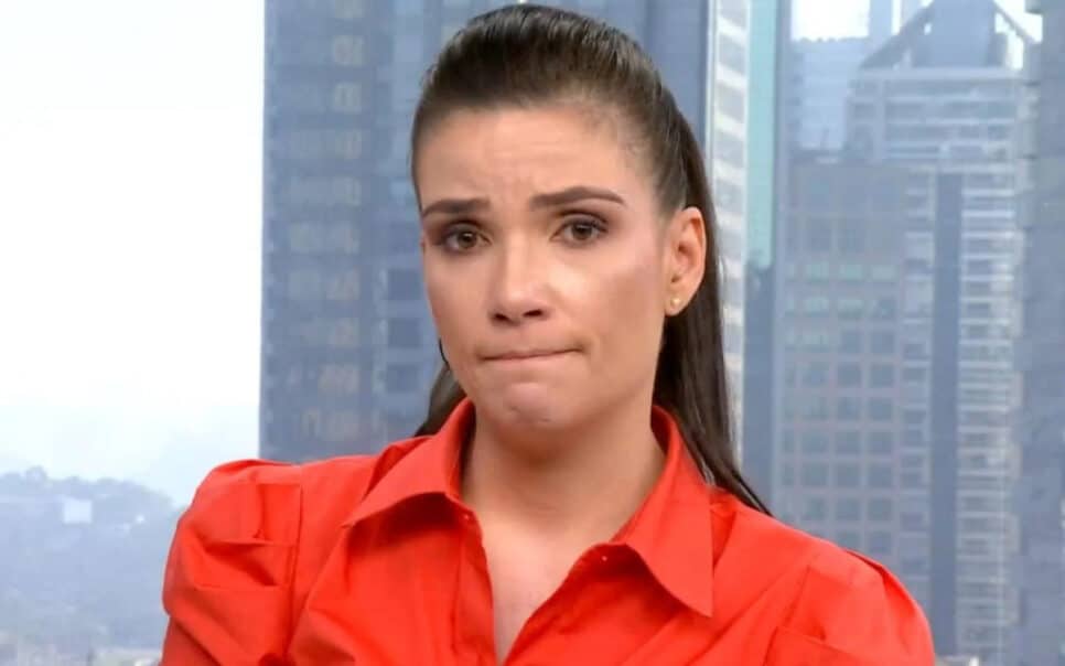 Sabina Simonato se emociona com matéria no Bom Dia São Paulo, Foto: Reprodução/Internet