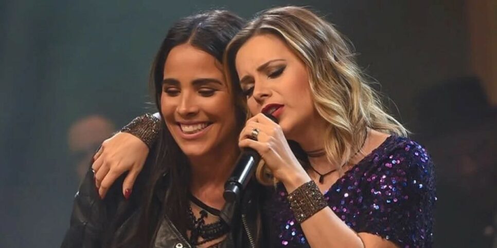 Wanessa e Sandy (Foto: Reprodução)