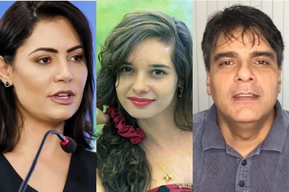 Michelle Bolsonaro ‘se emocionou’ em homenagem a Daniella Perez antes de se encontrar com Guilherme de Pádua (Reprodução)