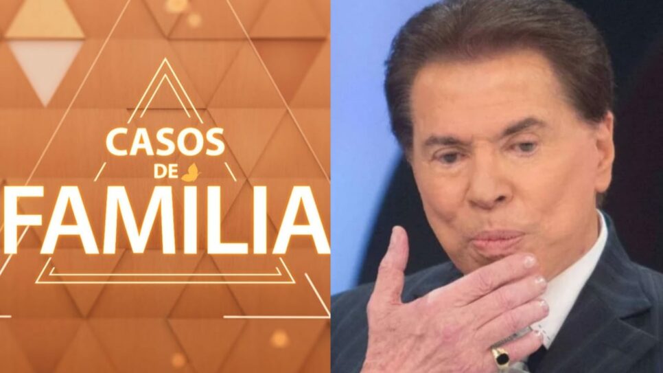 Silvio Santos é pego de surpresa com fim do Casos de Família (Foto: Reprodução/Montagem)