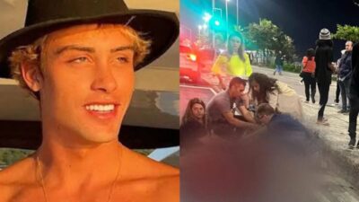 Imagem do post Ex de Sarah Poncio, Bruno Krupp atropela e mata adolescente; modelo não tinha habilitação e pilotava moto sem placa