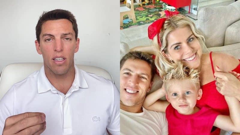 Ex-marido de Karina Bacchi faz apelo desesperado e implora para ver o filho: “Do fundo do coração” (Reprodução)